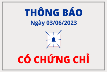 THÔNG BÁO CÓ CHỨNG CHỈ Kỳ thi A2 Key for Schools (KET), B1 Preliminary for Schools (PET) và B2 First (FCE) ngày 03/06/2023