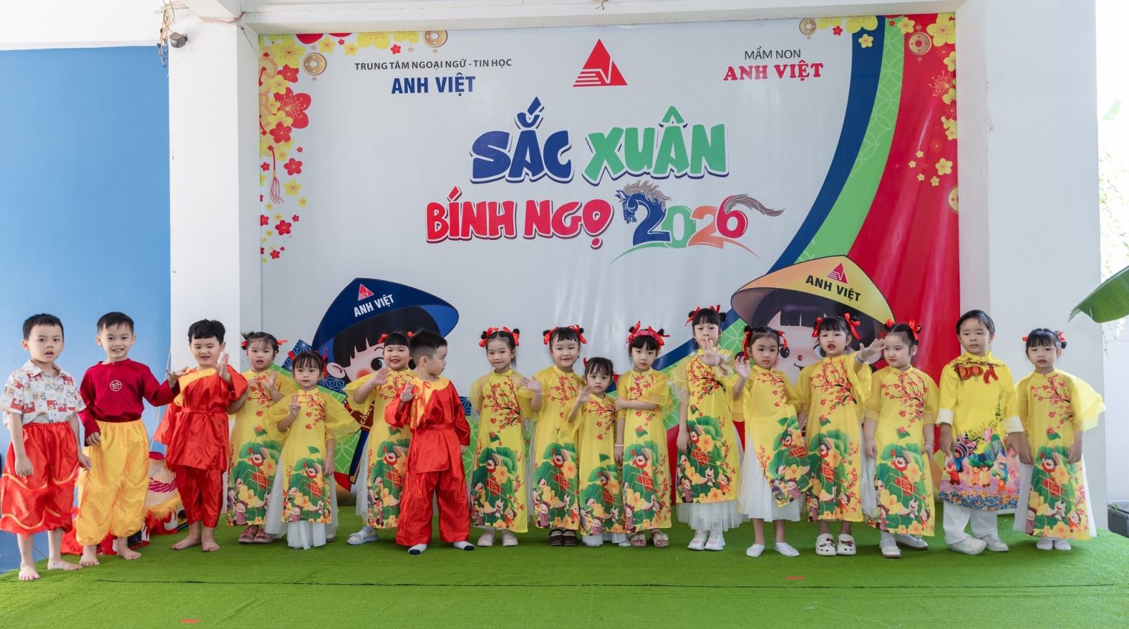 SẮC XUÂN BÍNH NGỌ 2026 - MẦM NON ANH VIỆT 