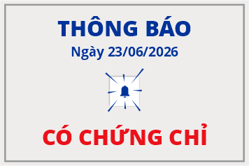 THÔNG BÁO CÓ CHỨNG CHỈ Kỳ thi A2 Key for Schools (KET) và B1 Preliminary for Schools (PET) ngày 23/06/2026
