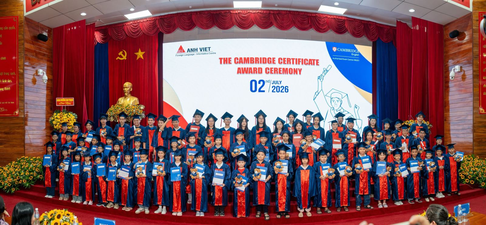 LỄ VINH DANH VÀ TRAO CHỨNG CHỈ TIẾNG ANH QUỐC TẾ - ĐẠI HỌC CAMBRIDGE & IELTS NGÀY 02/07/2026 