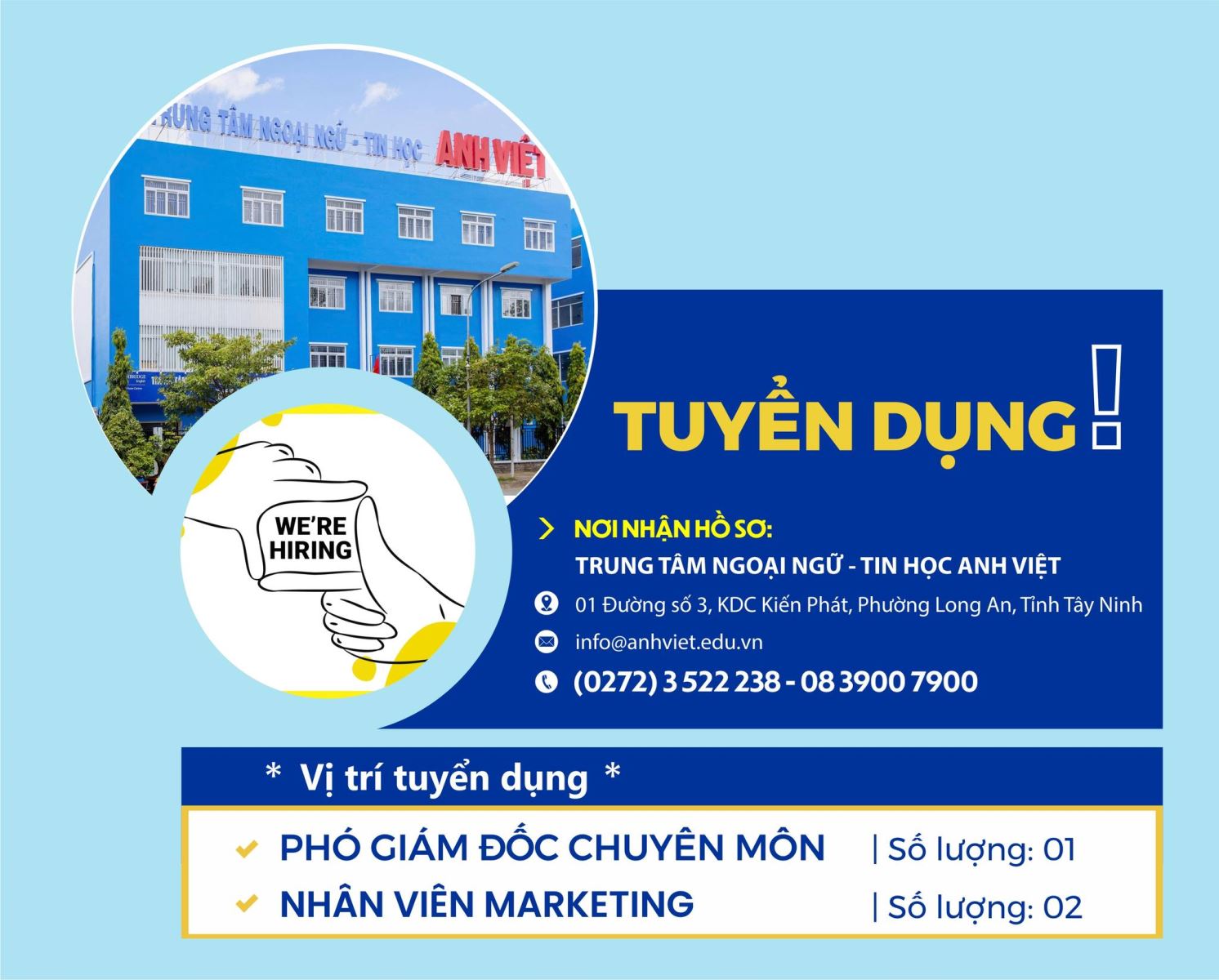  Tuyển dụng nhân viên đợt 1 năm 2026
