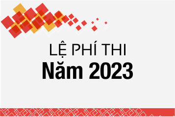 Lệ phí thi chứng chỉ Tiếng Anh Quốc tế Cambridge 2023